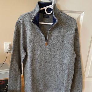 Gray quarter zip NWT